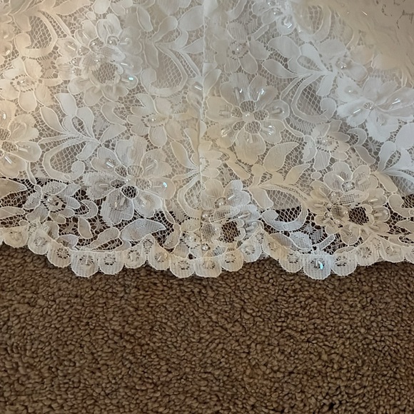 Ivory Lace Wedding Gown - Picture 5 of 7